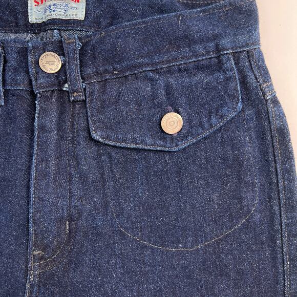 vintage flare bootcut jeans Stevenson Aero Brand Overall Company - Picture 5 of 6